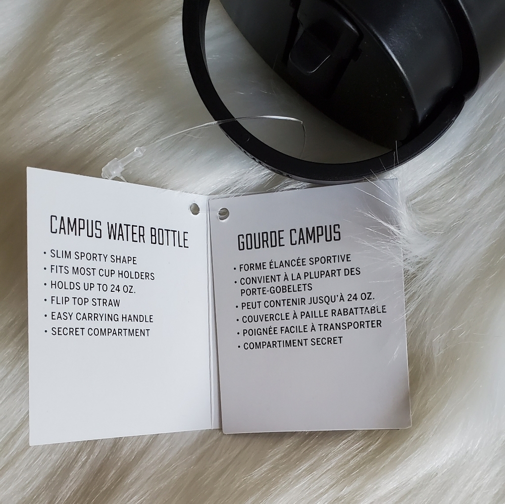 PINK VICTORIA'S SECRET CAMPUS WATER BOTTLE - Picture 4 of 7
